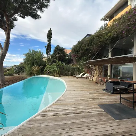 Casa Roca Lujo Mediterraneo Con Piscina Infinity アパート シッチェス