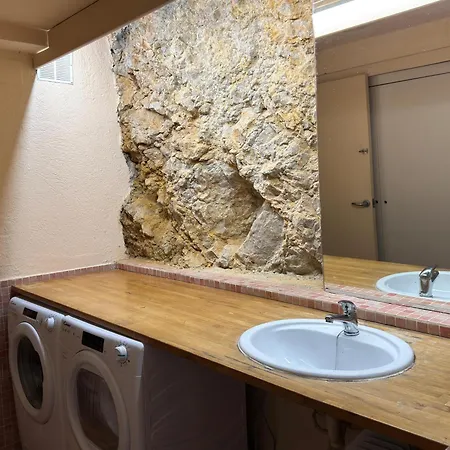 Casa Roca Lujo Mediterraneo Con Piscina Infinity דירה *